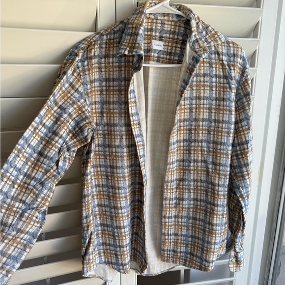 Jil Sander Plaid Button-Up Shirt sz M - Picture 1 of 4